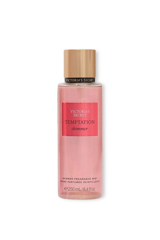 VICTORIA SECRET FRAGRANCE BODY MIST 250ml -TEMPTATION SHIMMER فكتوريا سيكريت مست عطر للجسم
